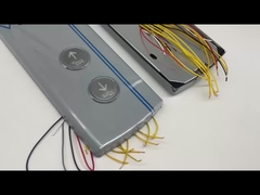 स्टेनलेस स्टील हेयरलाइन/मिरर सरफेस-माउंटेड एलिवेटर कंट्रोल पैनल लिफ्ट एलओपी एचओपी ऑपरेटिंग पैनल